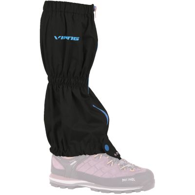 2. Viking Volcano trekking gaiters, waterproof, with drawstring at the top, black (850/19/6743/15)