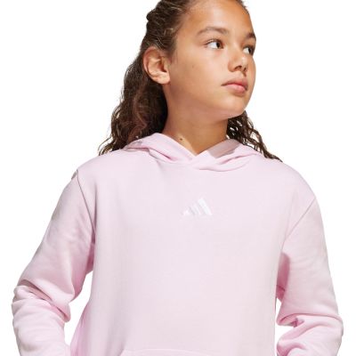 4. adidas Essentials Hoodie for kids pink JC9773