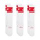 7. Nike Everyday Elevated Crew Socks 3 Pairs White and Red IM7949 900
