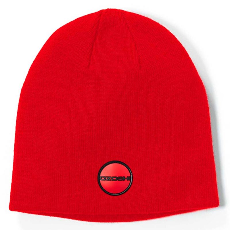 2. Ozoshi Hanako Classic Beanie red OWH20CB004
