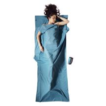Cocoon TravelSheet Rectangular Sleeping Bag Cotton Blue