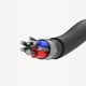 4. Ugreen US300 USB-C / USB-C cable 480Mb/s 5A 1m - black