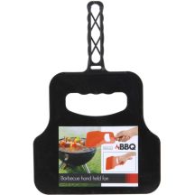 MANUAL BLOWER FOR STARTING A GRILL, FIREPLACE, CAMPFIRE, BLACK