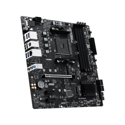 3. MSI B550M-P WiFi6E (B550, AM4, mATX, AMD)