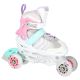 13. NH18192 4in1 PINK SIZE S(29-33) ROLLER SKATING WITH HOCKEY SLEEVE NILS EXTREME