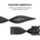 4. Tech-Protect Smooth Strap for Garmin Fenix 3 / 5X / 3HR / 5X Plus / 6X / 6X Pro / 7X - Black