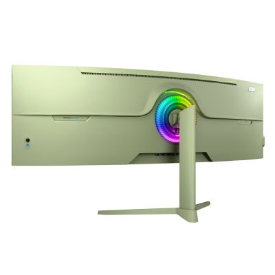 6. Arozzi Nova 49” Curved Computer Monitor 124.5 cm (49") 5120 x 1440 px Dual QHD LED Green
