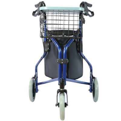 2. Practical three-wheeled walker with basket and bag - RF-621
