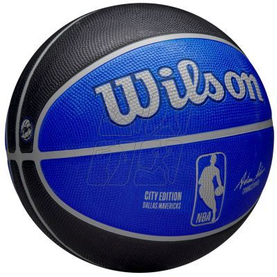 3. Wilson NBA Team City Edition Dallas Mavericks WZ4024207XB basketball 