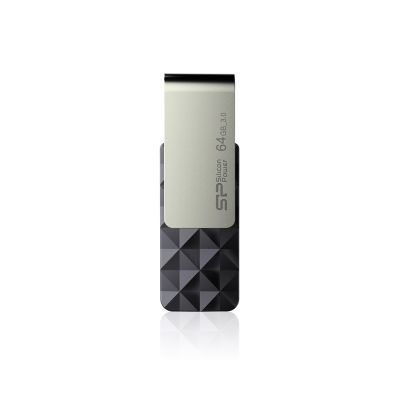 3. Pendrive Silicon Power Blaze B30 64GB USB 3.1 black (SP064GBUF3B30V1K)