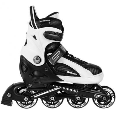 3. Spokey Ori Bk/Wh Jr inline skates 926986-926987-926988