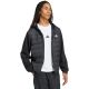 16. Men's adidas Essentials Climawarm Hybrid Down Hooded Jacket Black KA5251