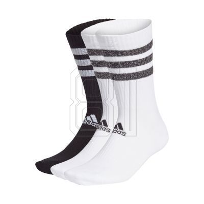 Adidas Glam 3S Cushioned Crew 3Pak GP3543 Socks