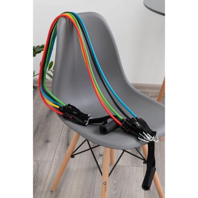 31. SET OF 5 RESISTANCE BANDS FOR CROSSFIT EB FIT EXERCISES