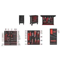 EINHELL TOOL TROLLEY 6-DRAWERS 149 pcs.