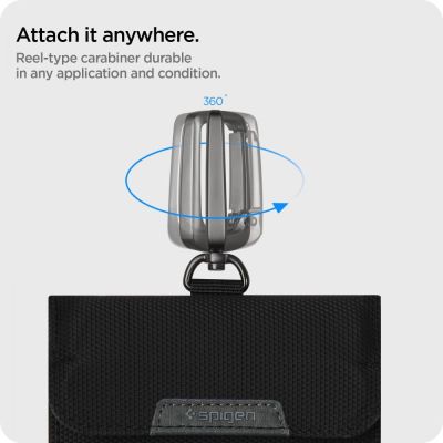 7. Anti-theft Spigen Pouch Keyless RFID Signal Blocker - black