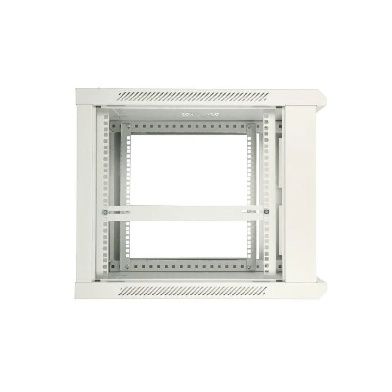 6. Extralink - hanging cabinet 19" 9U 600mm gray sheet metal