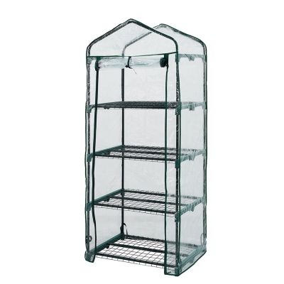 2. Greenhouse 69x49x160 cm Neo Tools PVC foil, metal structure