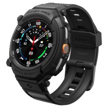 Spigen Rugged Armor Pro Strap for Samsung Galaxy Watch 8 Classic 46mm - Matte Black