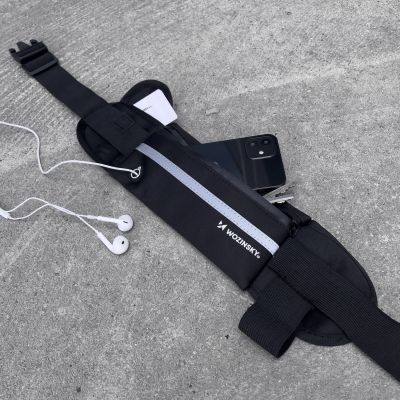 13. Wozinsky expandable running belt black (WRBBK1)