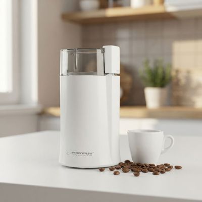 15. Esperanza Espresso EKC001W Coffee Grinder (160 W; Blade Grinder; White)