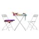 ARUBA BALCONY SET - TABLE + 2 CHAIRS