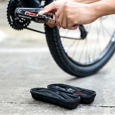 9. Rockbros 30990003001 bicycle bag for water bottle holder - black