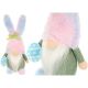 BLUE BUNNY 27CM SPRING DECORATION