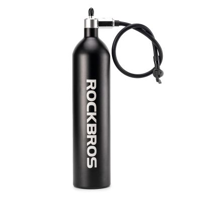 2. Rockbros Tubeless Tire Inflator 200 PSI 1.2l - Black