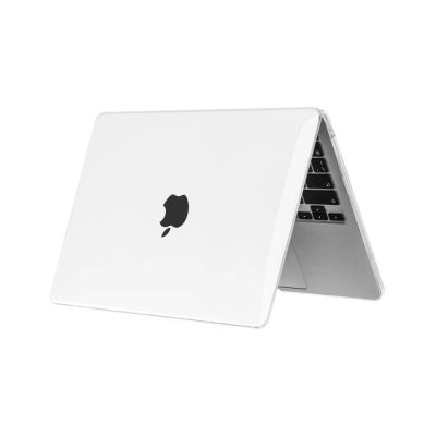 3. Tech-Protect SmartShell Case for MacBook Air 13" M2 / M3 / 2022-2024 - Transparent