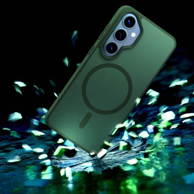 11. 3mk Smoke MagCase for Samsung Galaxy S26+ - green