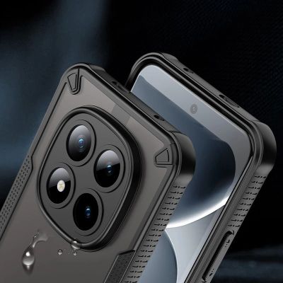 3. Tech-Protect Rugged Shield MagSafe case for Xiaomi Poco M8 Pro / Xiaomi Redmi Note 15 Pro+ 5G - black