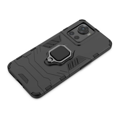 20. Ring Armor armored hybrid case cover + magnetic holder for OnePlus Ace black
