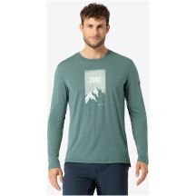 Men’s SUPER.NATURAL M 2 Pitch LS Long-Sleeve Shirt, Green
