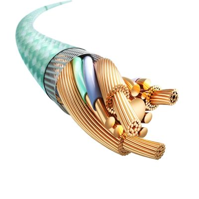 3. Joyroom Multi-Color Series S-A34 USB-A / Lightning 3A cable 1m - green