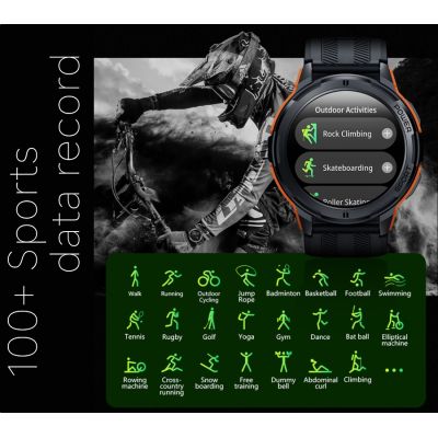 8. Men's Smartwatch Rubicon RNCF26-1 BLACK