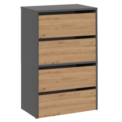 MODO SHOE CABINET X2 ANTHRACITE/ARTISAN