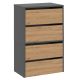 MODO SHOE CABINET X2 ANTHRACITE/ARTISAN