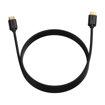 6. Baseus Cable HDMI 2.0 4K 60 Hz 3D HDR 18 Gbps 3 m black (CAKGQ-C01)
