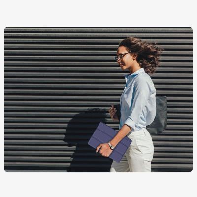 9. TechProtect SmartCase for Samsung Galaxy Tab A9+ / A11+ Plus 11.0 X210 / X215 / X216 / X230 / X235 / X236 - Navy Blue