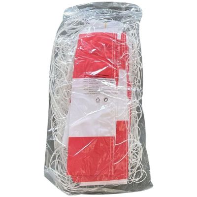 6. GOAL NET 300x160x90CM WHITE-RED ENERO