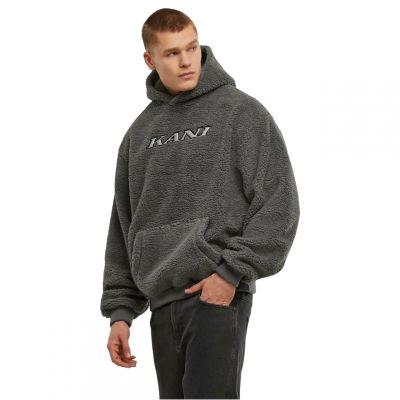 4. Karl Kani Men's Teddy Hoodie PD00007584
