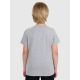 2. Boys' Plain Regular-Fit T-Shirt 4F 4FJRMM00TTSHM3254-25M