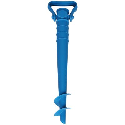 9. UMBRELLA MOUNTING BASE PLASTIC SCREW-IN BLUE