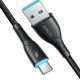 7. Joyroom Starry Series SA32-AC3 3A USB-A / USB-C cable 1m - black