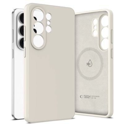 2. Tech-Protect Silicone MagSafe Case for Samsung Galaxy S26 Ultra - Beige