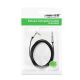 5. Ugreen flat angled cable AUX audio cable 3.5 mm mini jack 0.5 m black (AV119 10596)