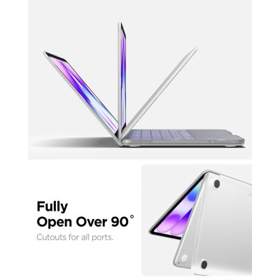 9. Spigen AirSkin Case for MacBook Neo 13" 2026 - Transparent Matte