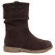 2. Women's insulated ankle boots with a wrinkled upper, chocolate M.Daszyńskie SA296-5