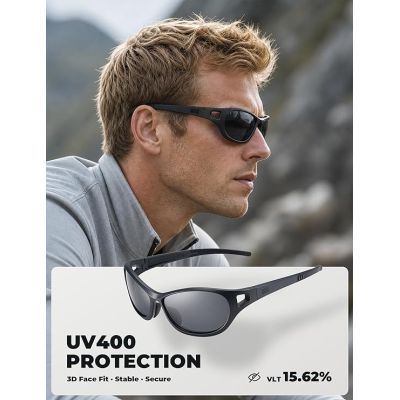 2. ROCKBROS 1411003404 polarized sports glasses
